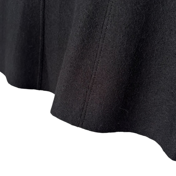Beyond Threads Vintage Inspired Knit Alpaca Wool Skirt, Black, Small - Picture 3 of 10